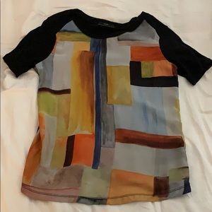 Zara short sleeve light weight sweater/blouse
